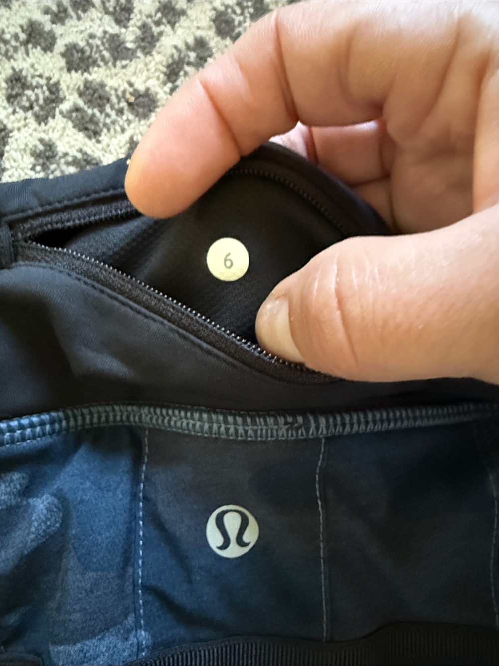 lululemon athletica Navy Camo Mini Skort - Picture 11 of 11